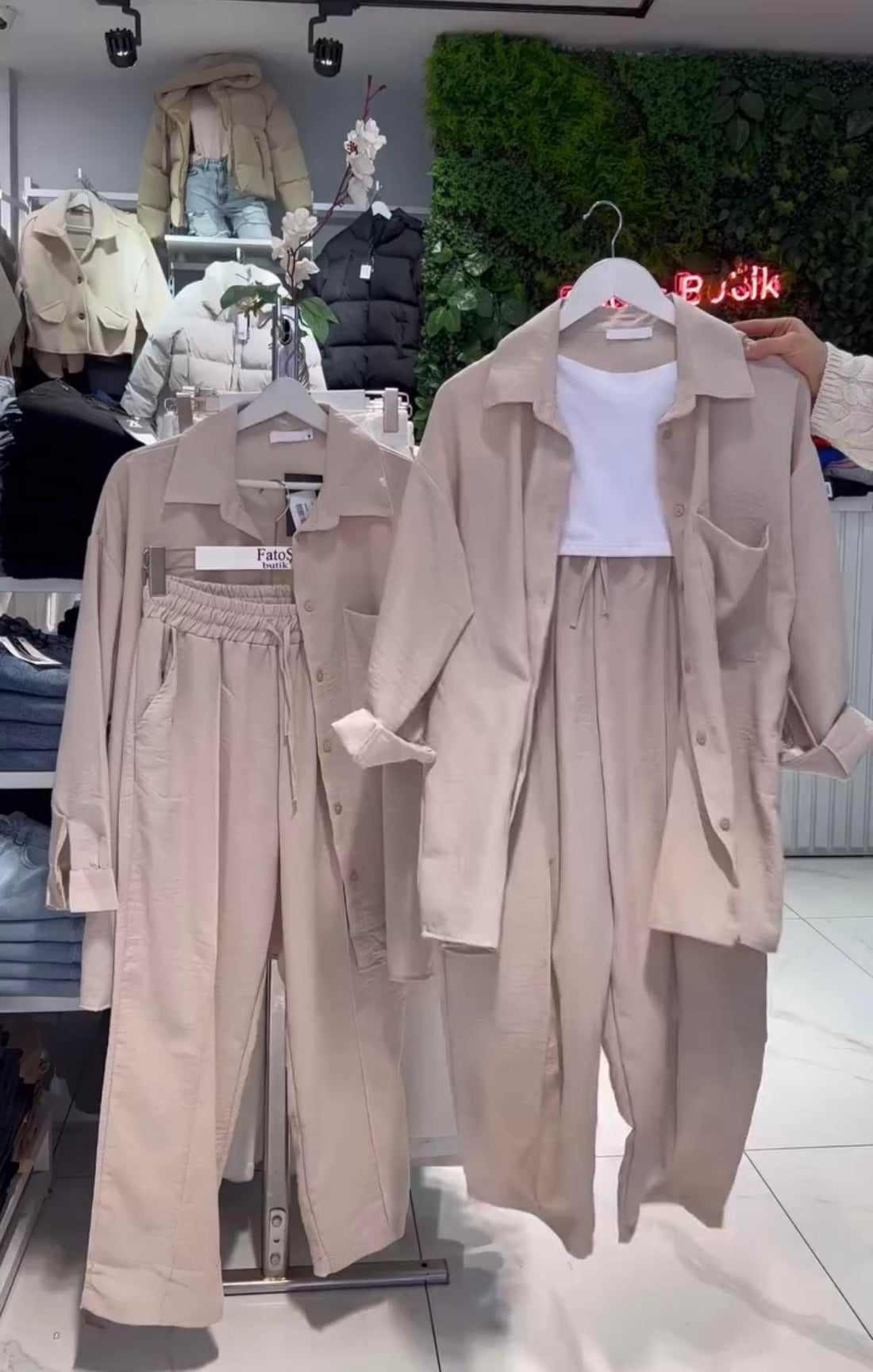 Premium Poly Linen Fabric