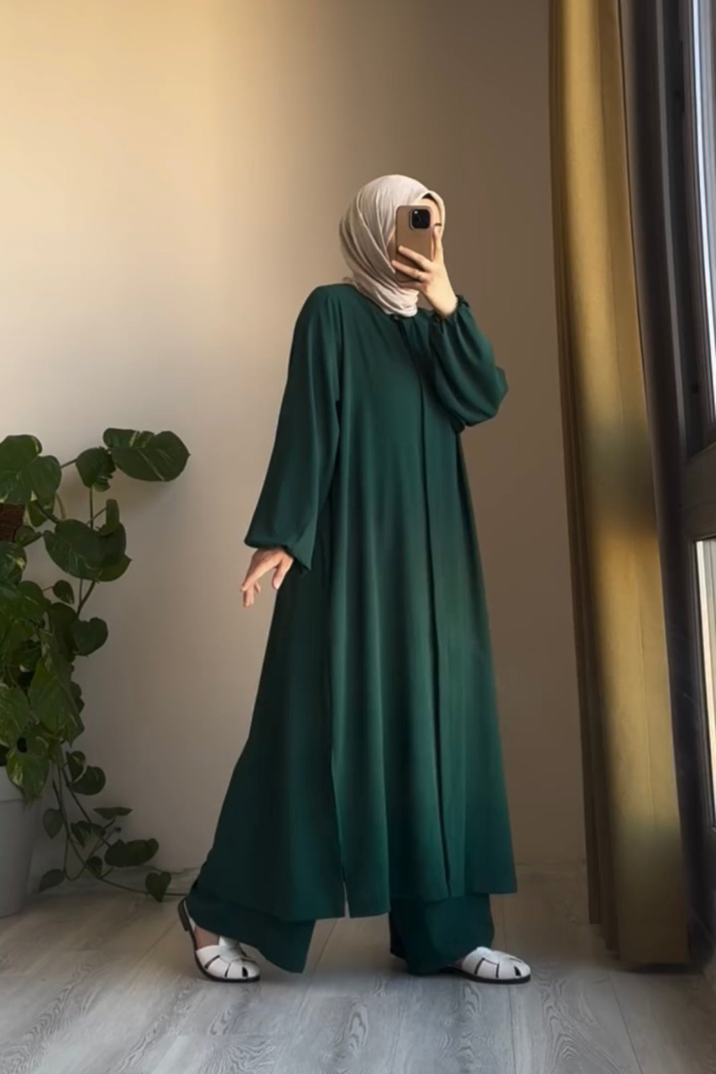 Women’s Long Linen Outfit